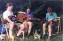 Seisiún players gather for a picnic