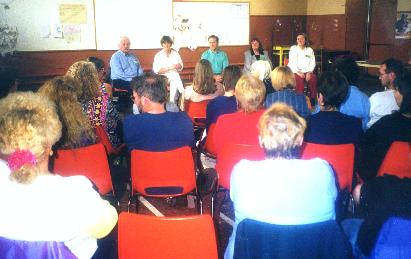 Aucht singing workshop, featuring some of Scotland's finest singers